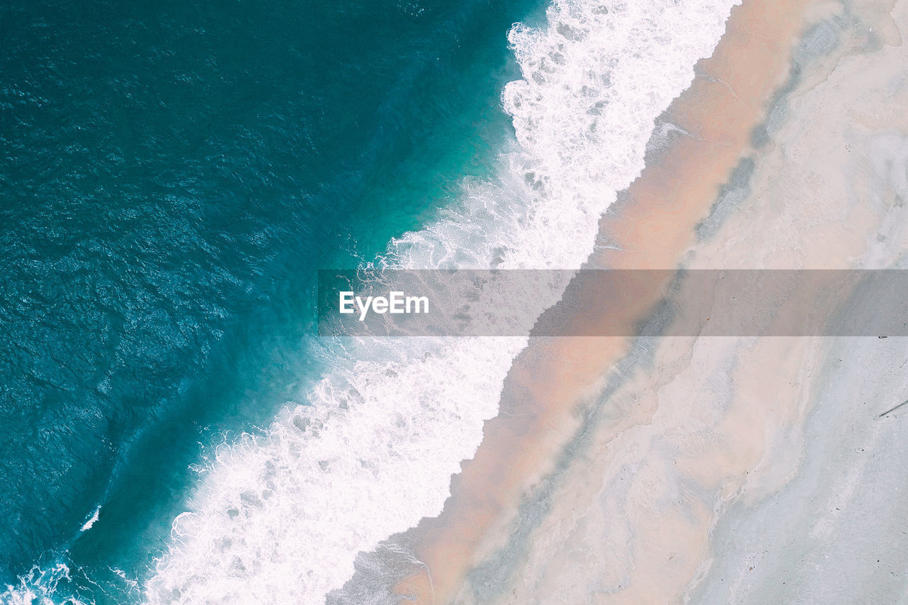 Aerial view of beach