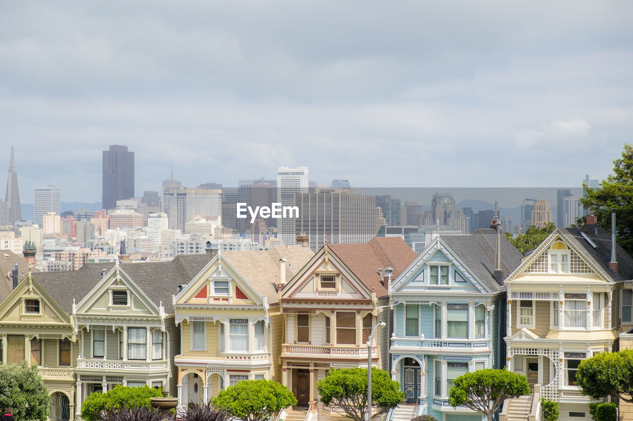 Buildings in city against sky, san francisco