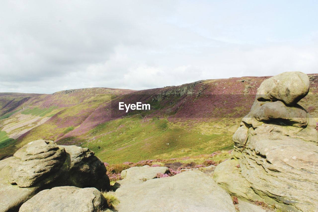 VIEW OF MOUNTAIN AGAINST SKY