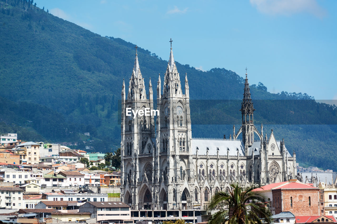 Basilica of the national vow against sky in city