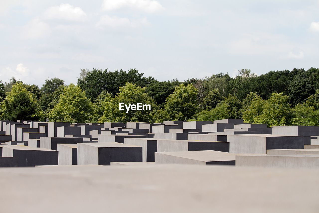 VIEW OF CEMETERY