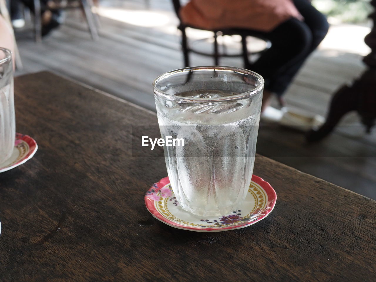 Close-up of drink on restaurant table