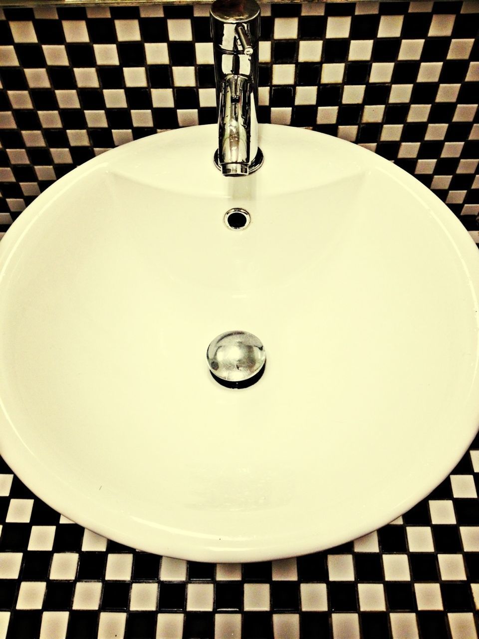 Close-up of bathroom sink