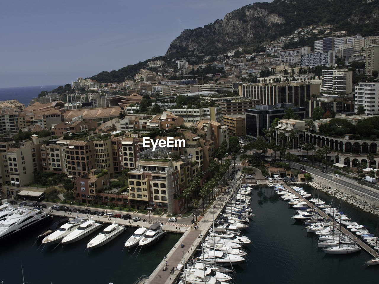 Monte carlo at the mediterranean sea