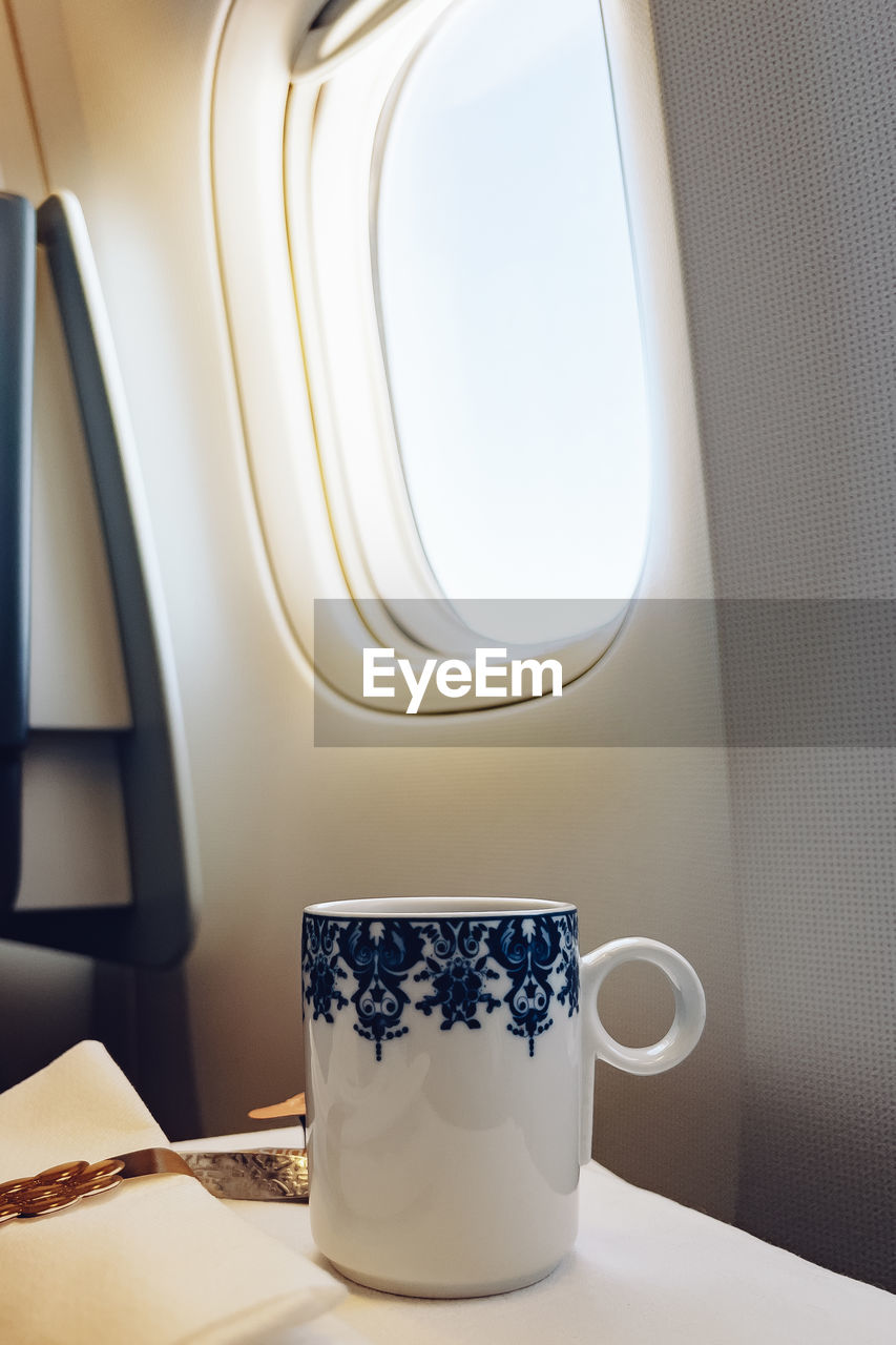 Close-up of coffee on table