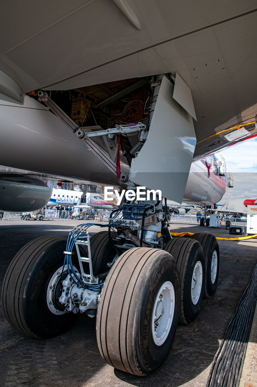 VIEW OF AIRPLANE AT AIRPORT