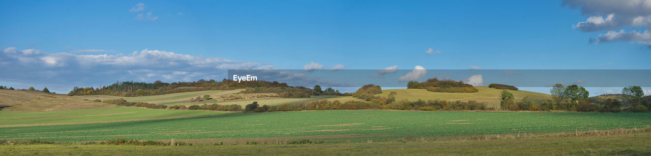 PANORAMIC VIEW OF LAND AGAINST SKY