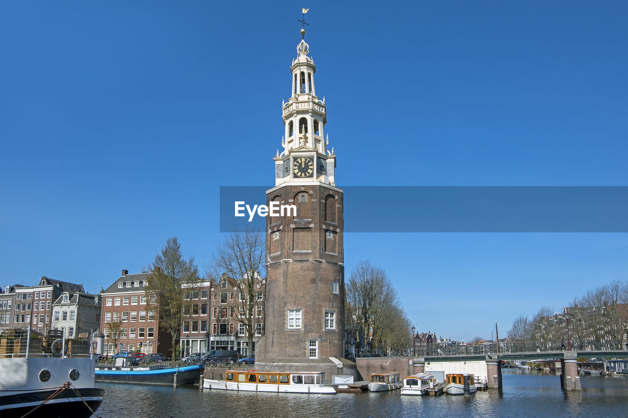  view on the water tower in amsterdam the netherlands