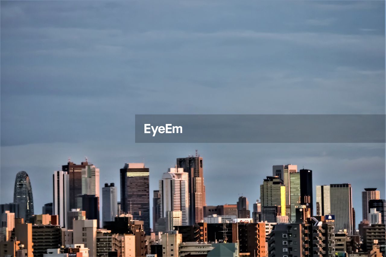 View of cityscape against sky