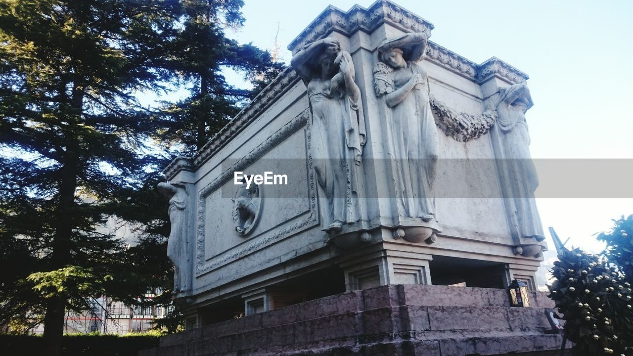 LOW ANGLE VIEW OF TEMPLE AGAINST SKY