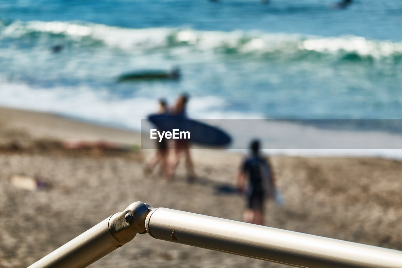 People on beach