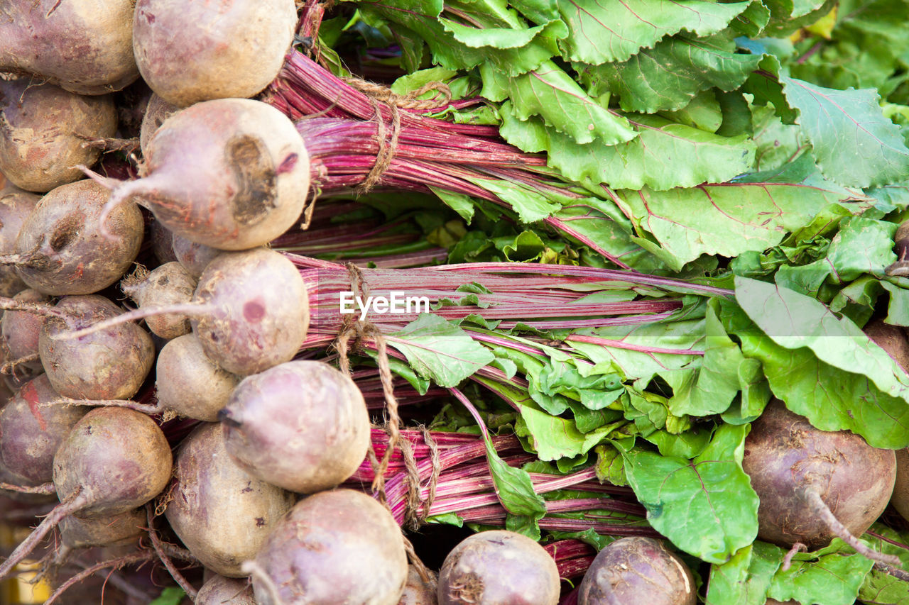 Close-up of beets