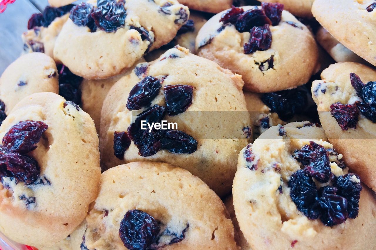 Close-up of cookies