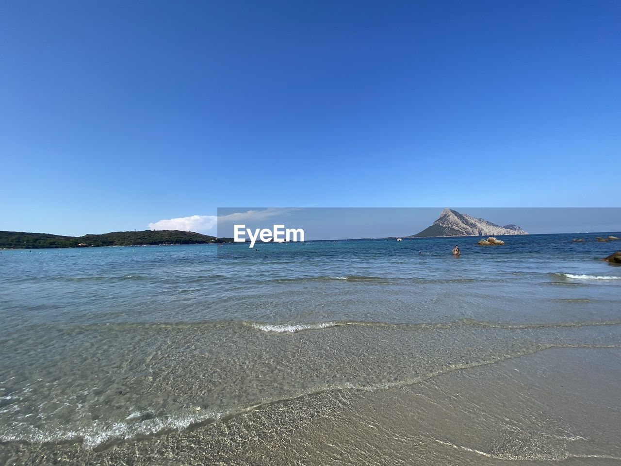 SCENIC VIEW OF BEACH AGAINST CLEAR SKY