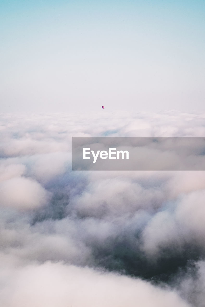 Low angle view of clouds in sky