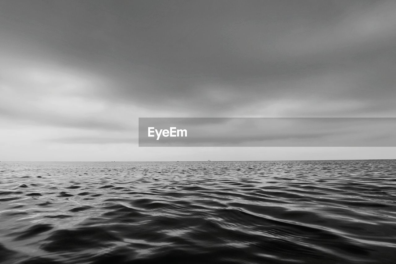 SCENIC VIEW OF CALM SEA AGAINST SKY