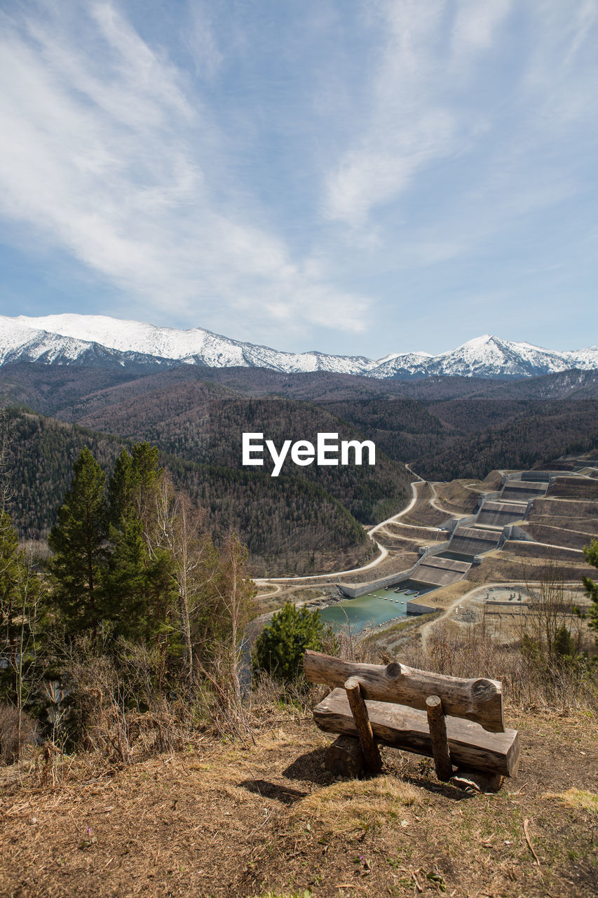 SCENIC VIEW OF MOUNTAIN AGAINST SKY