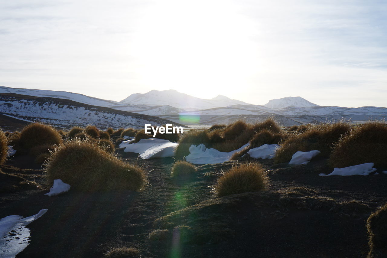 Panoramic view of landscape against sky