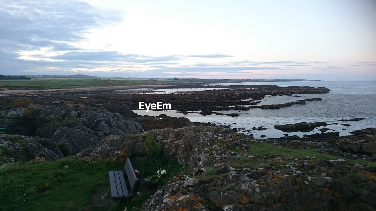 PANORAMIC VIEW OF SEA AGAINST SKY