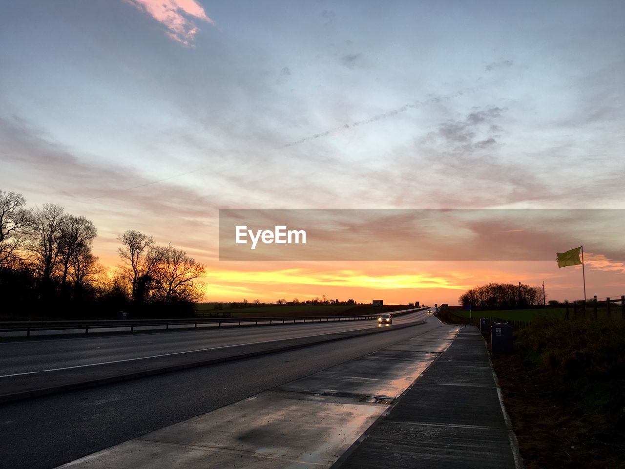 ROAD AT SUNSET