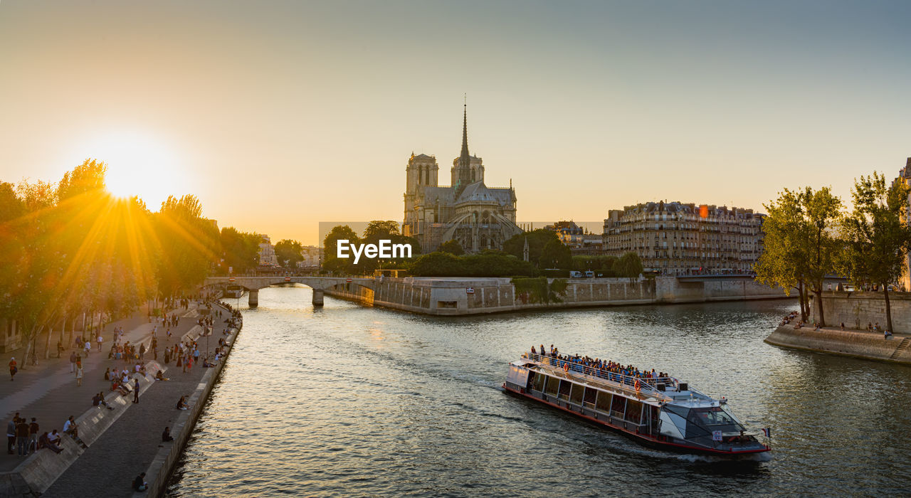 Notre dame cathedral in paris, france