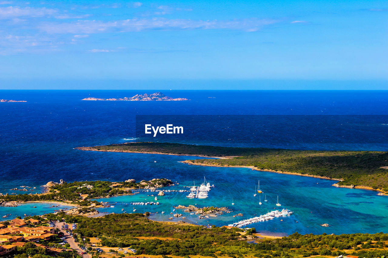 SCENIC VIEW OF SEA AGAINST BLUE SKY
