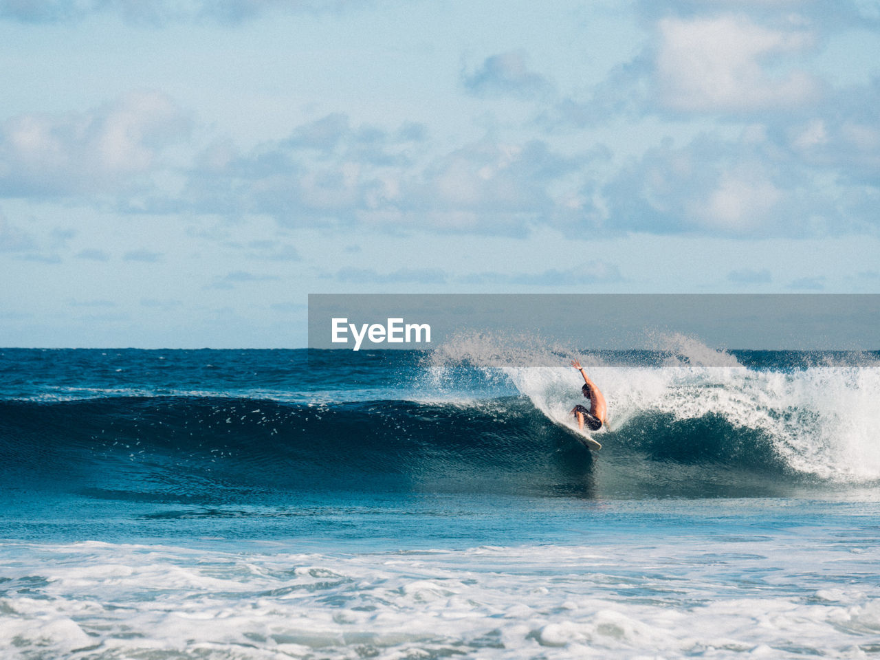 Man surfing at beach