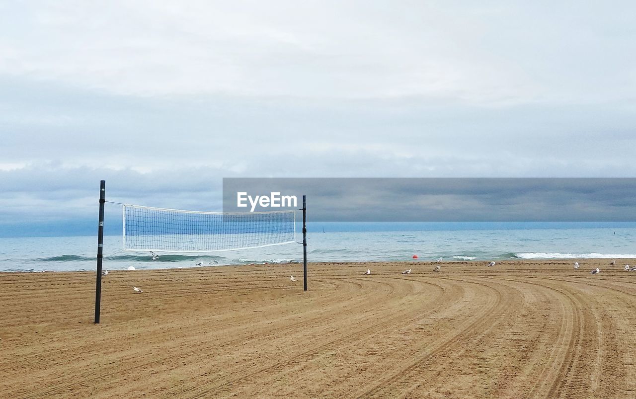 VIEW OF BEACH AGAINST SKY