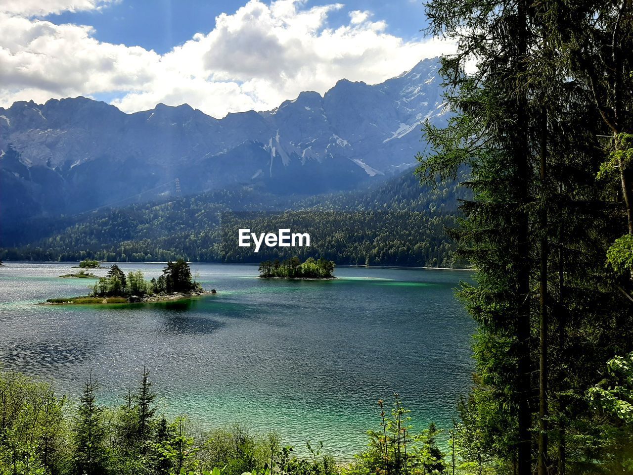 View of the eibsee