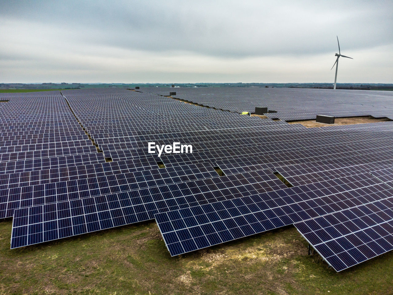 88 mw solar park at stouby, north of randers by european energy, denmark