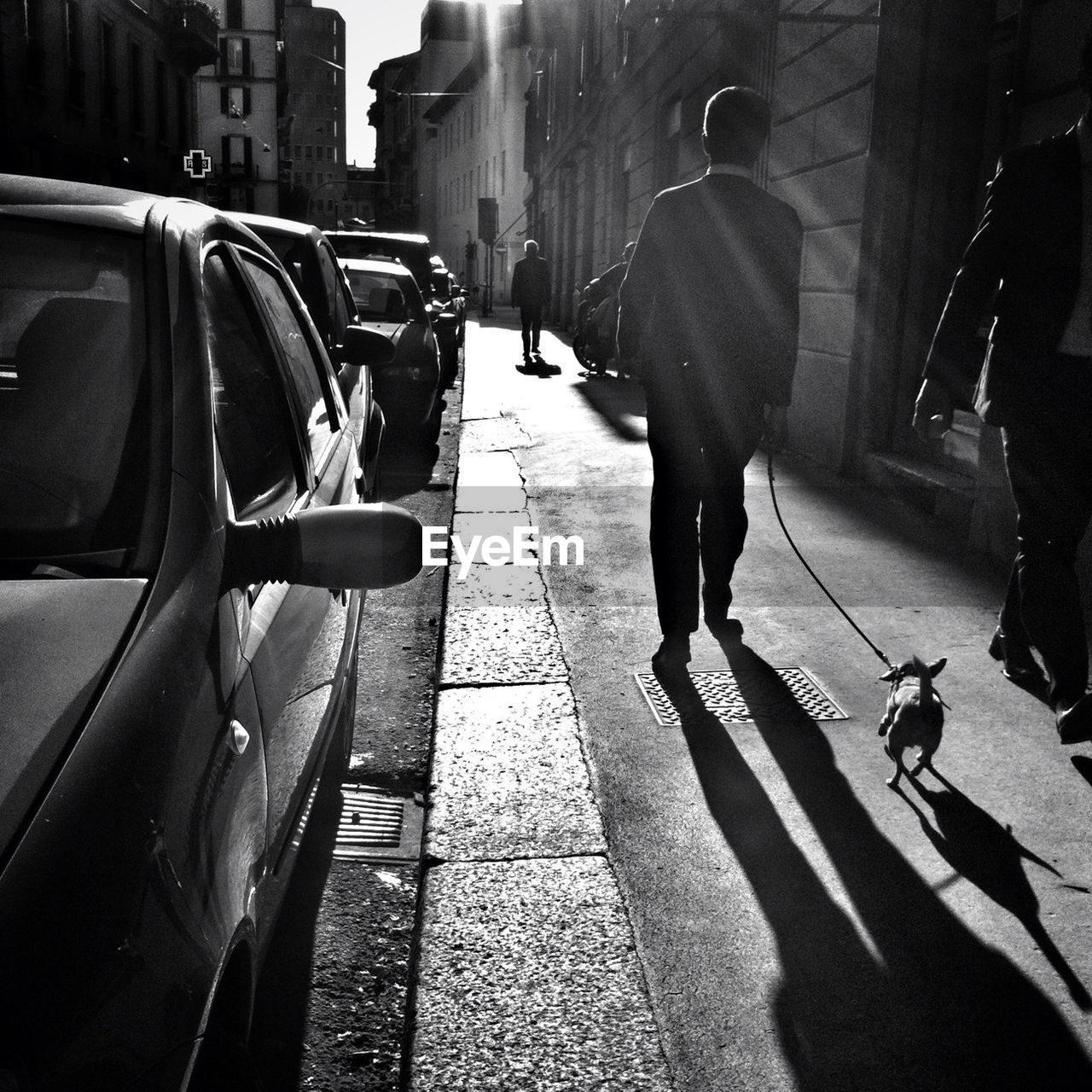 PEOPLE WALKING ON STREET