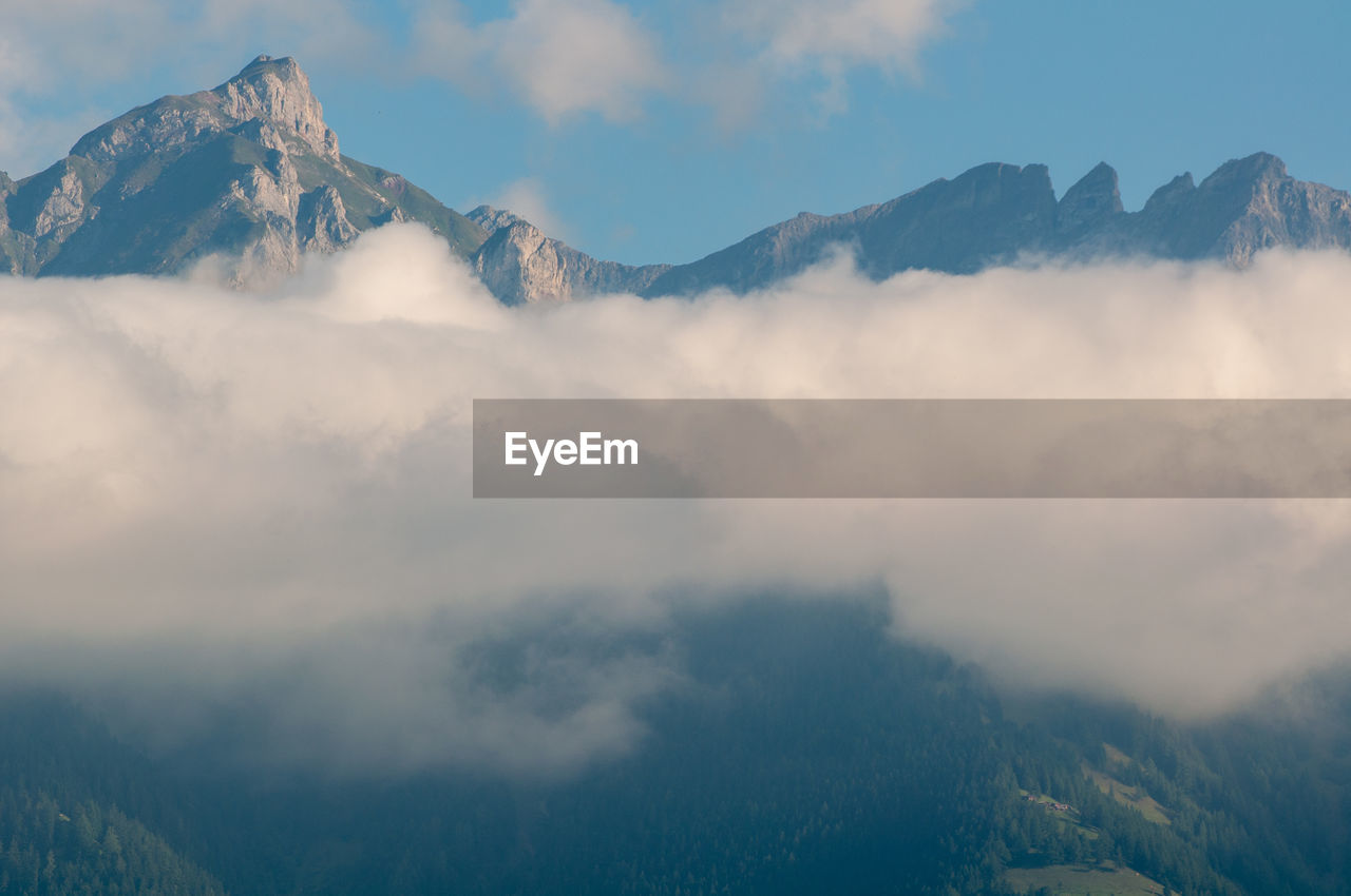 SCENIC VIEW OF MOUNTAIN AGAINST SKY