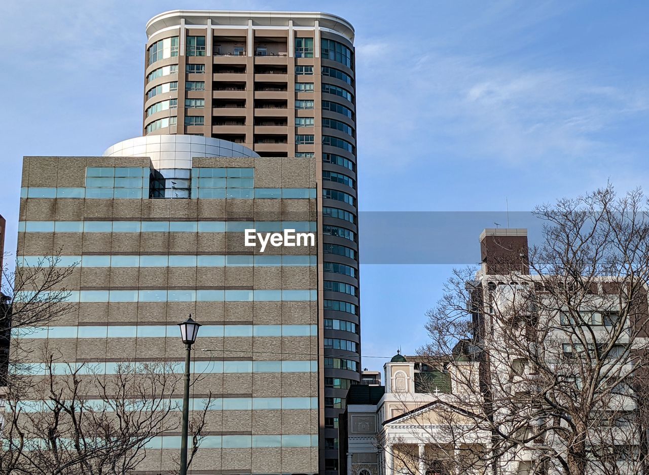 Low angle view of building against sky