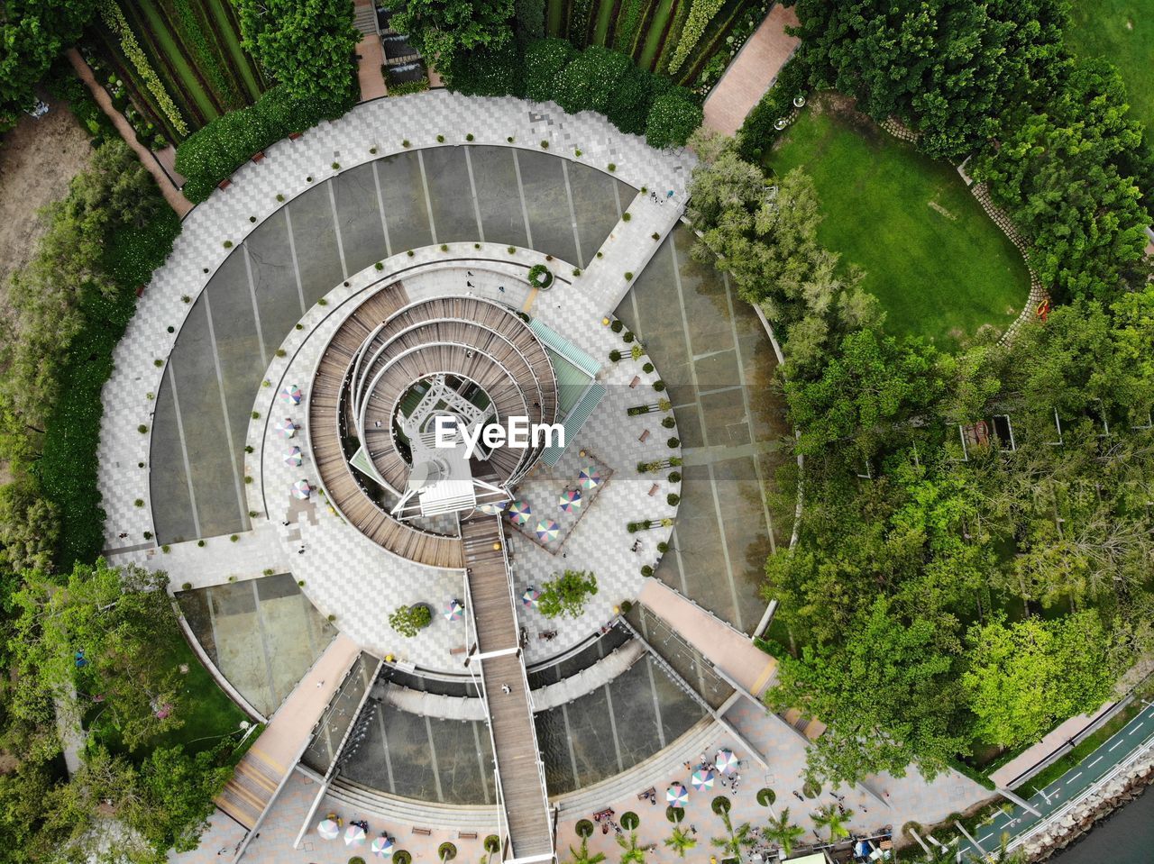 HIGH ANGLE VIEW OF CITY BUILDINGS