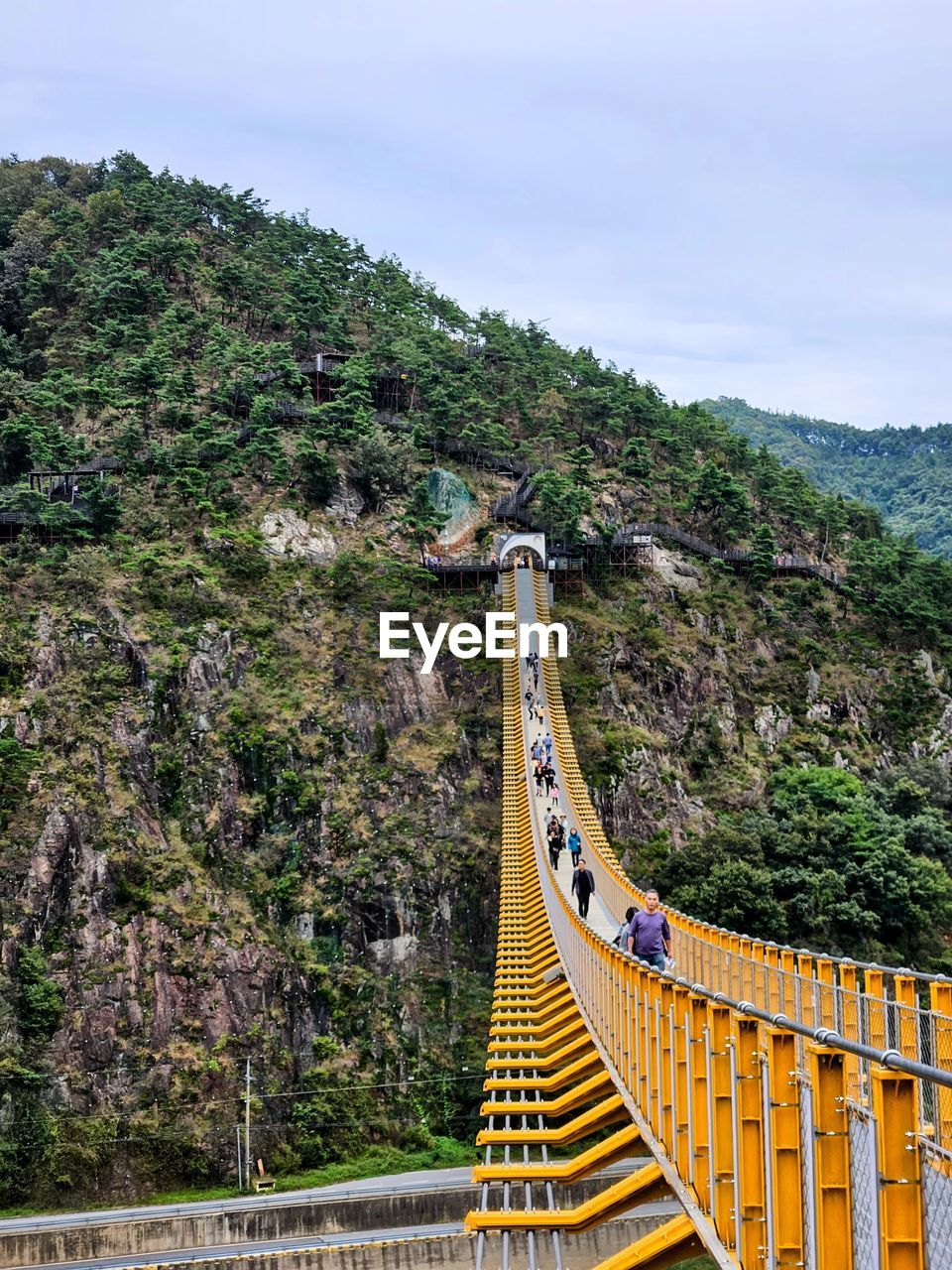 bridge over mountain