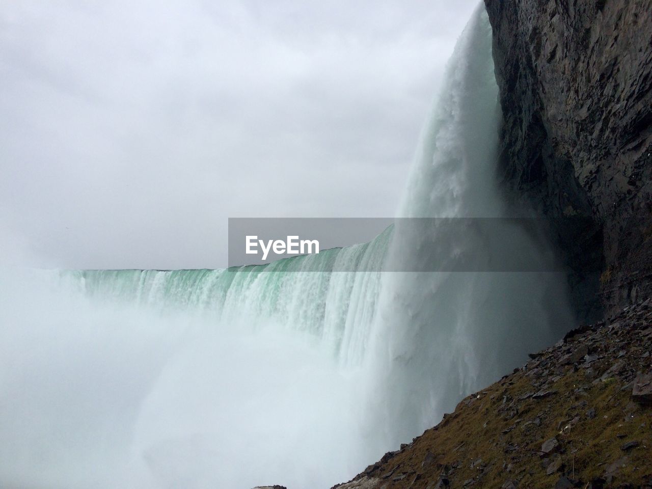 VIEW OF WATERFALL