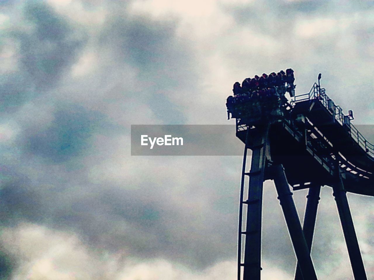 LOW ANGLE VIEW OF WINDMILL