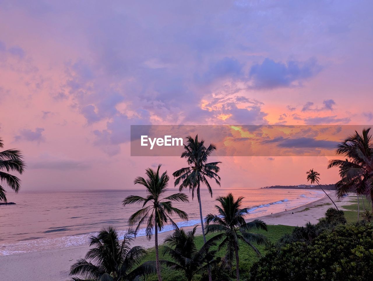 sky, tropical climate, palm tree, sea, sunset, water, tree, beach, land, cloud, plant, beauty in nature, nature, scenics - nature, coconut palm tree, ocean, tropics, travel destinations, tranquility, dusk, coast, travel, environment, horizon over water, shore, holiday, landscape, vacation, trip, tranquil scene, tourism, evening, outdoors, idyllic, no people, horizon, tropical tree, seascape, silhouette, island, sand, sun, bay, twilight, romantic sky, dramatic sky, body of water