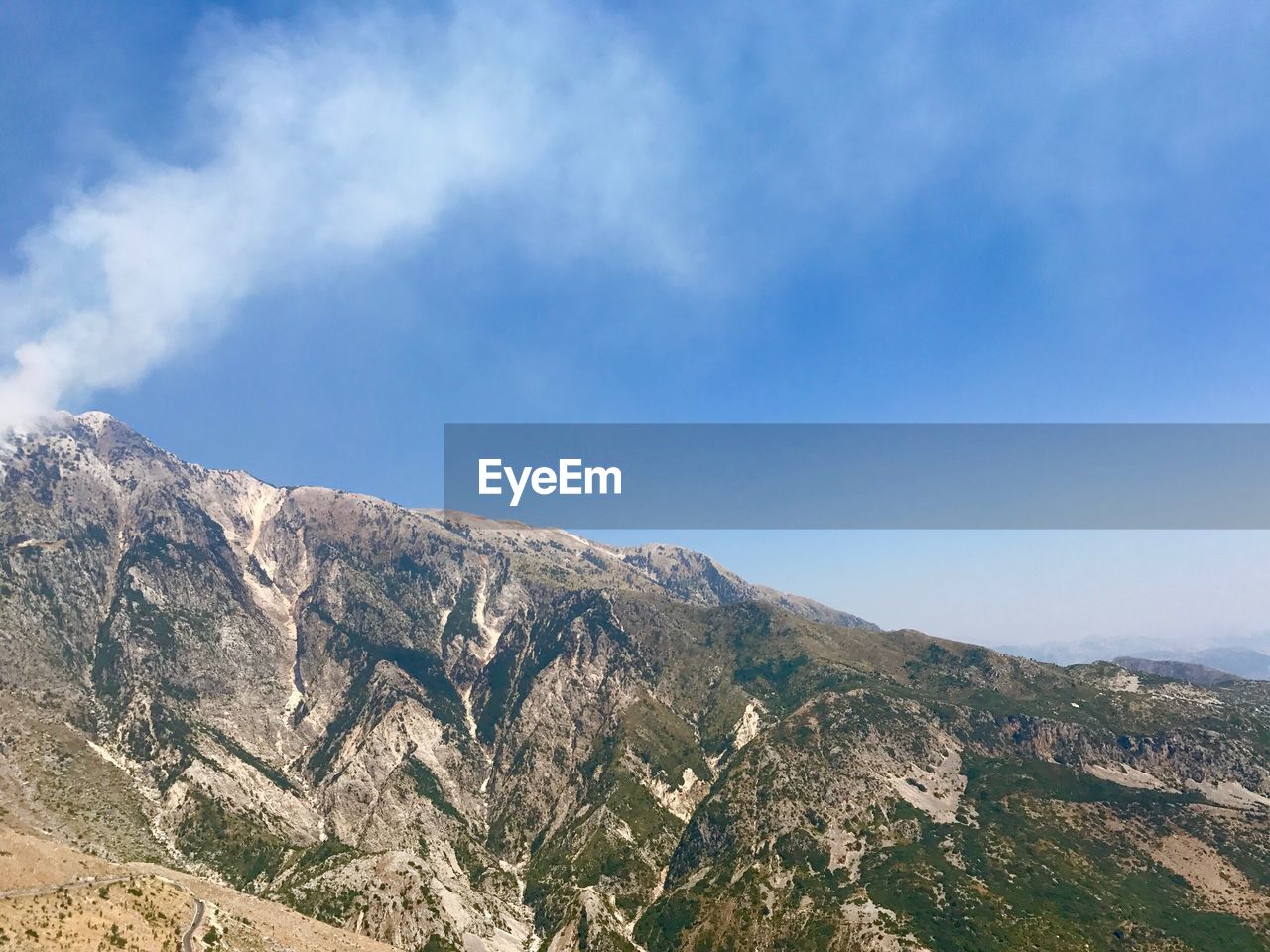 PANORAMIC VIEW OF MOUNTAINS AGAINST SKY