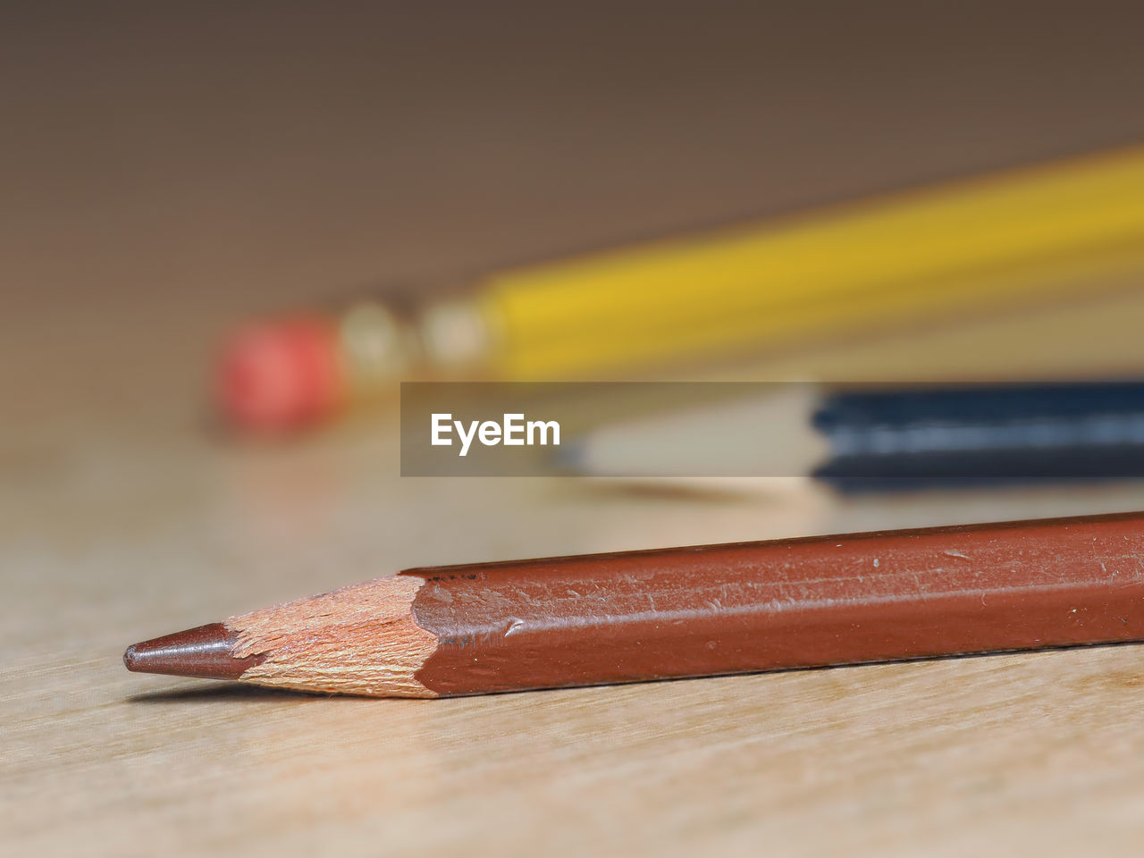 pencil, wood, close-up, writing instrument, no people, education, indoors, sharp, selective focus, colored pencil, still life, rubber, table, eraser, learning, writing, craft, studio shot, red