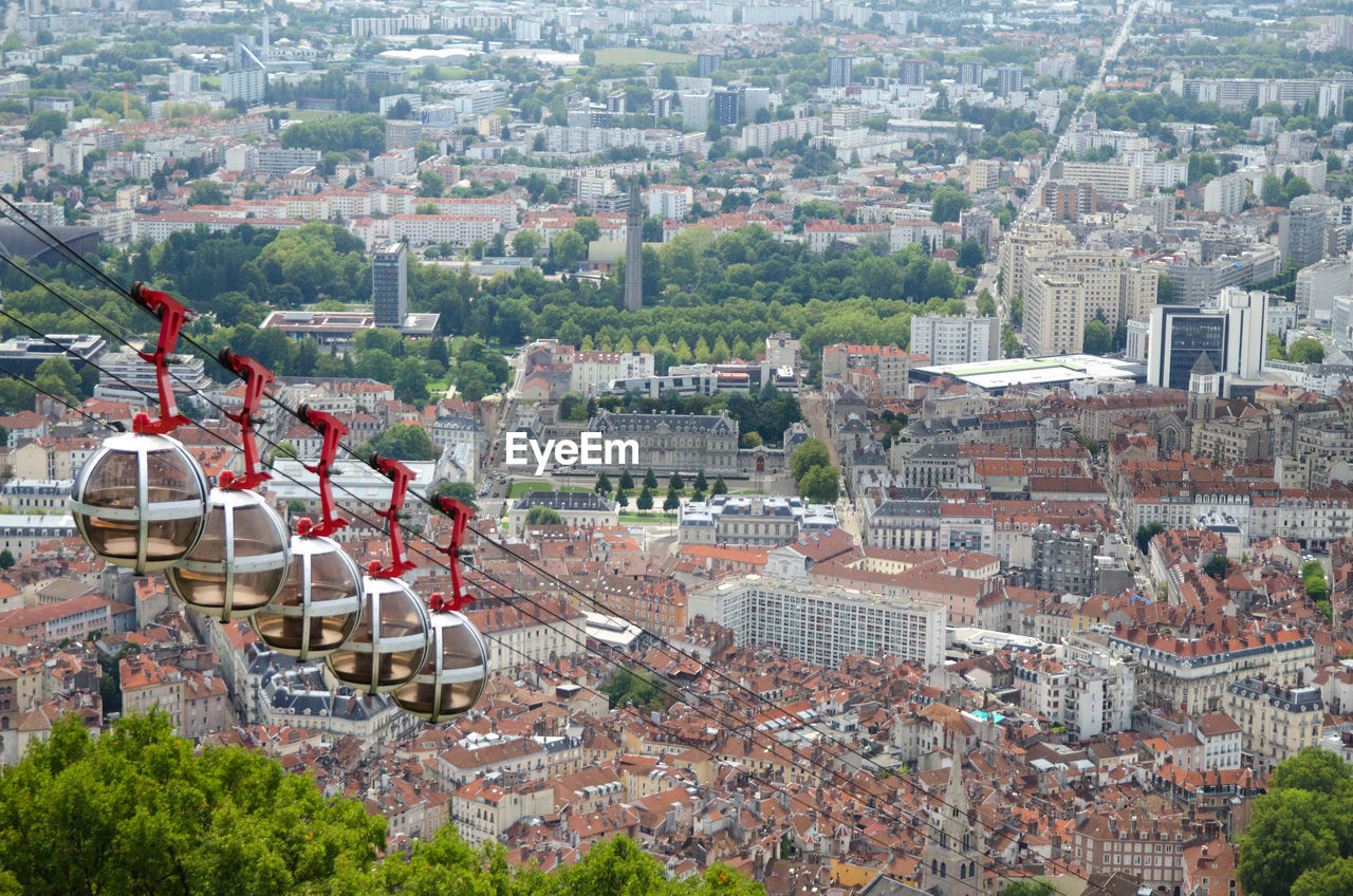 HIGH ANGLE VIEW OF CITY