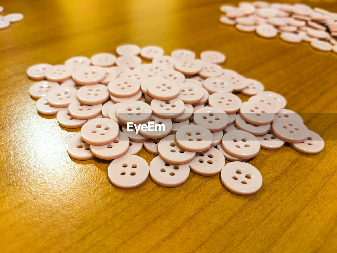 large group of objects, indoors, food, food and drink, no people, icing, table, sweet food, cookie, high angle view, still life, heart shape, dessert, art, wood, snack