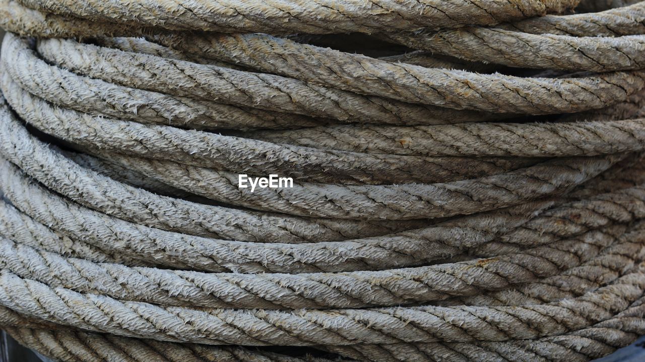 Full frame shot of rope