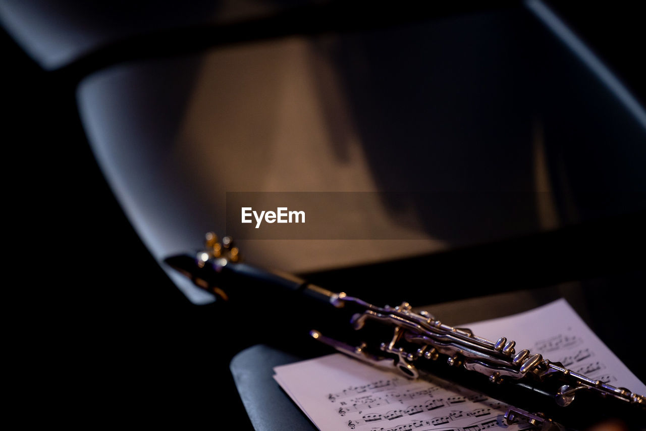 Close-up of  musical instrument
