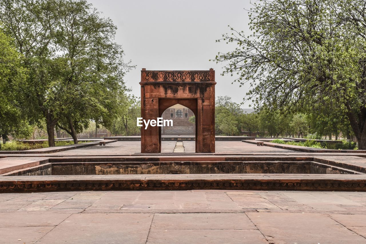 view of historical building terrace