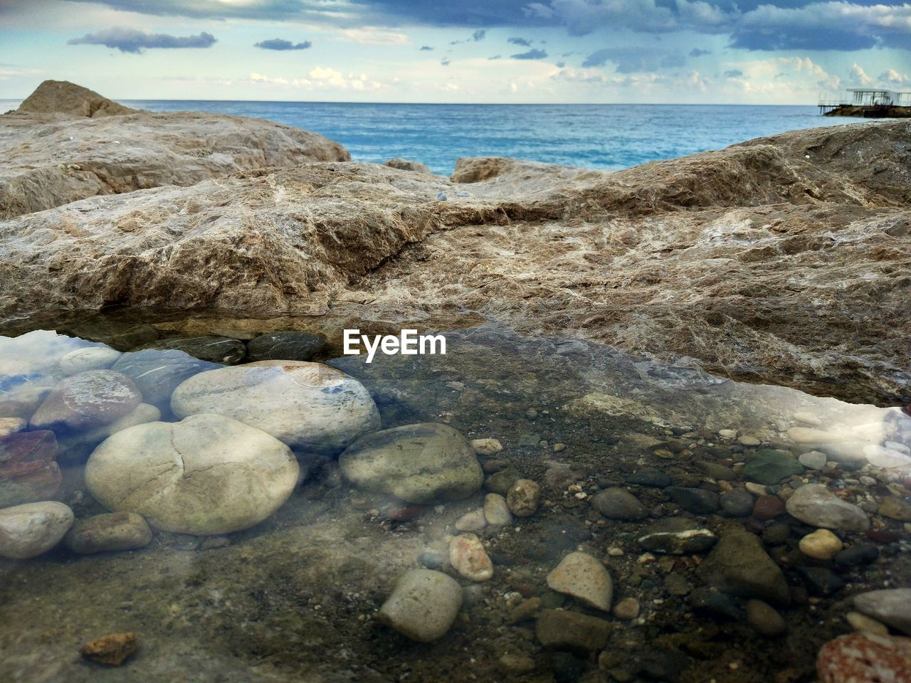 ROCKS ON BEACH