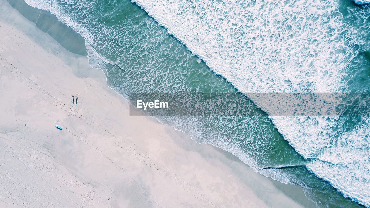 Aerial view of beach