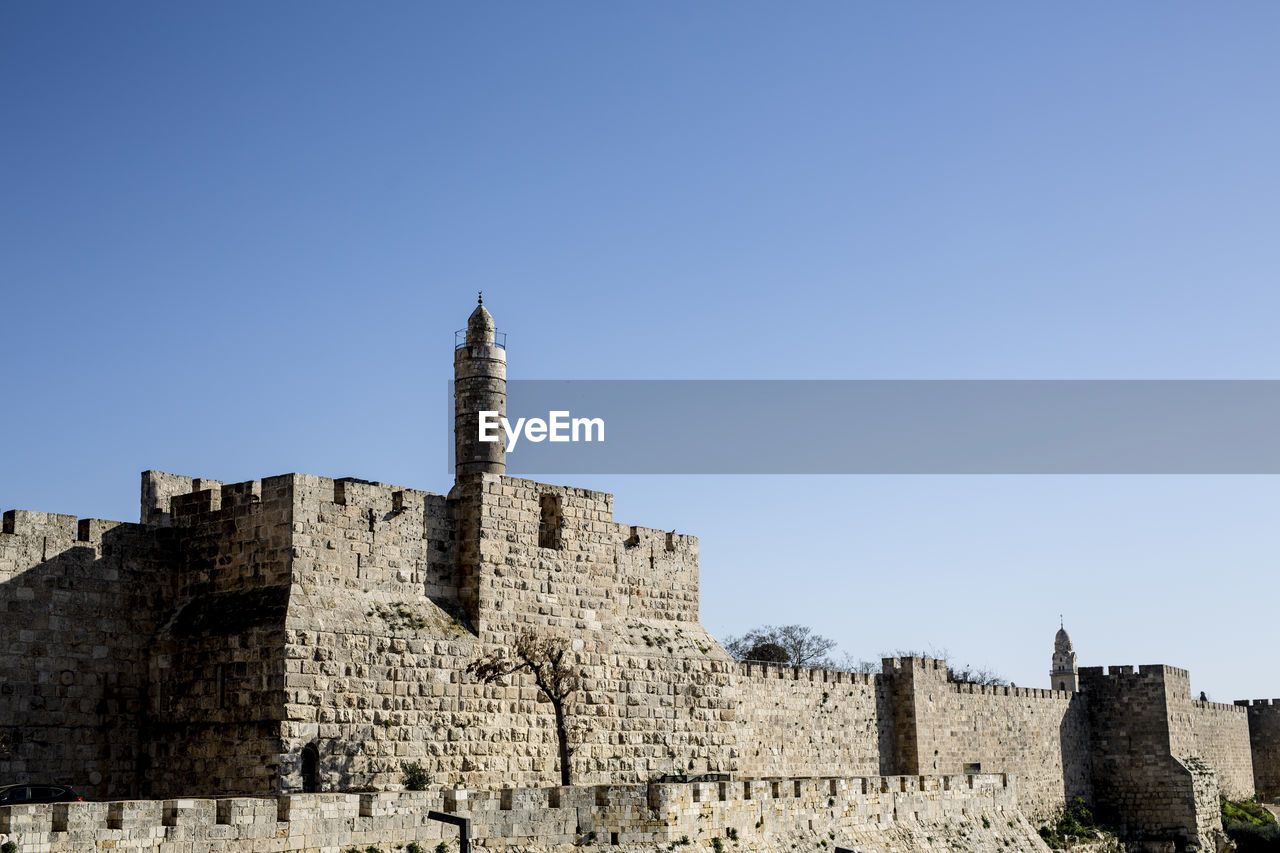 Variety of beautiful landscapes of jerualem in israel.