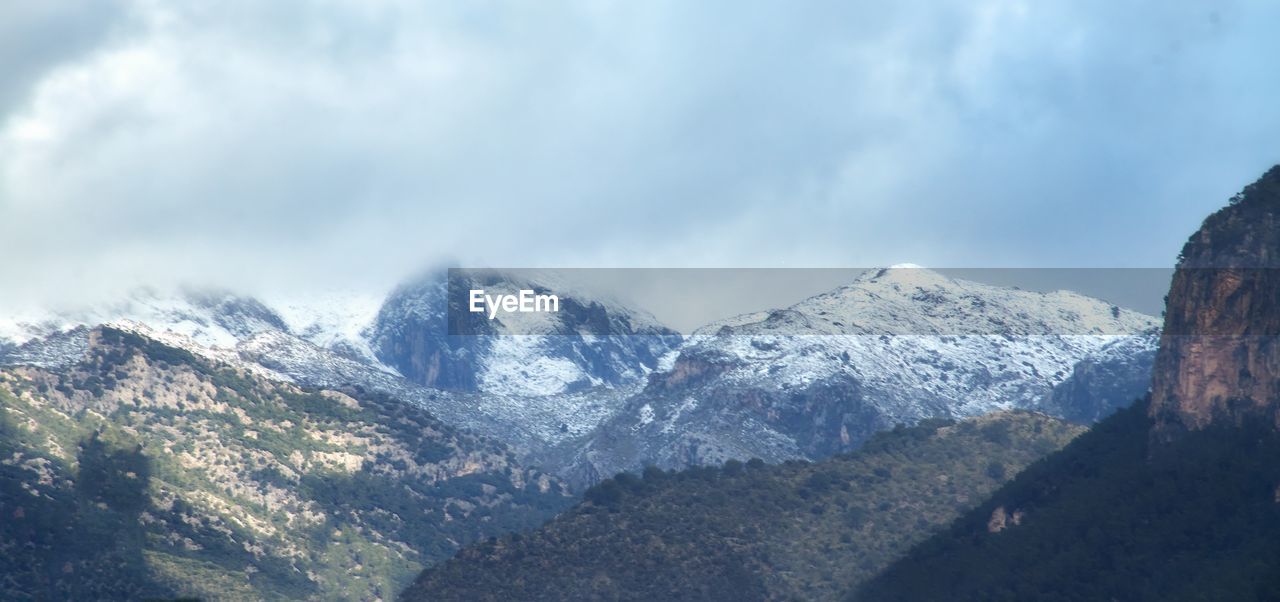 SNOWCAPPED MOUNTAINS AGAINST SKY