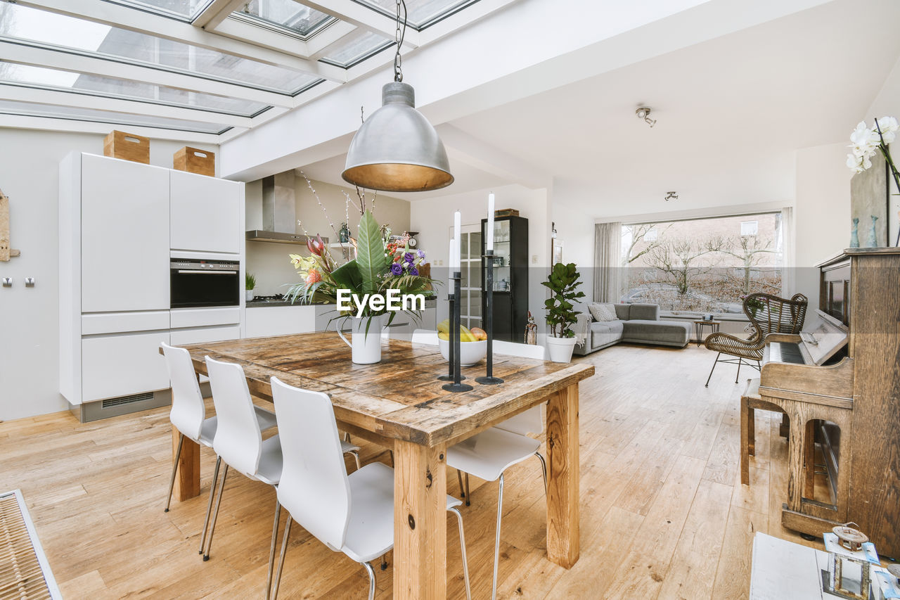 interior of kitchen at home